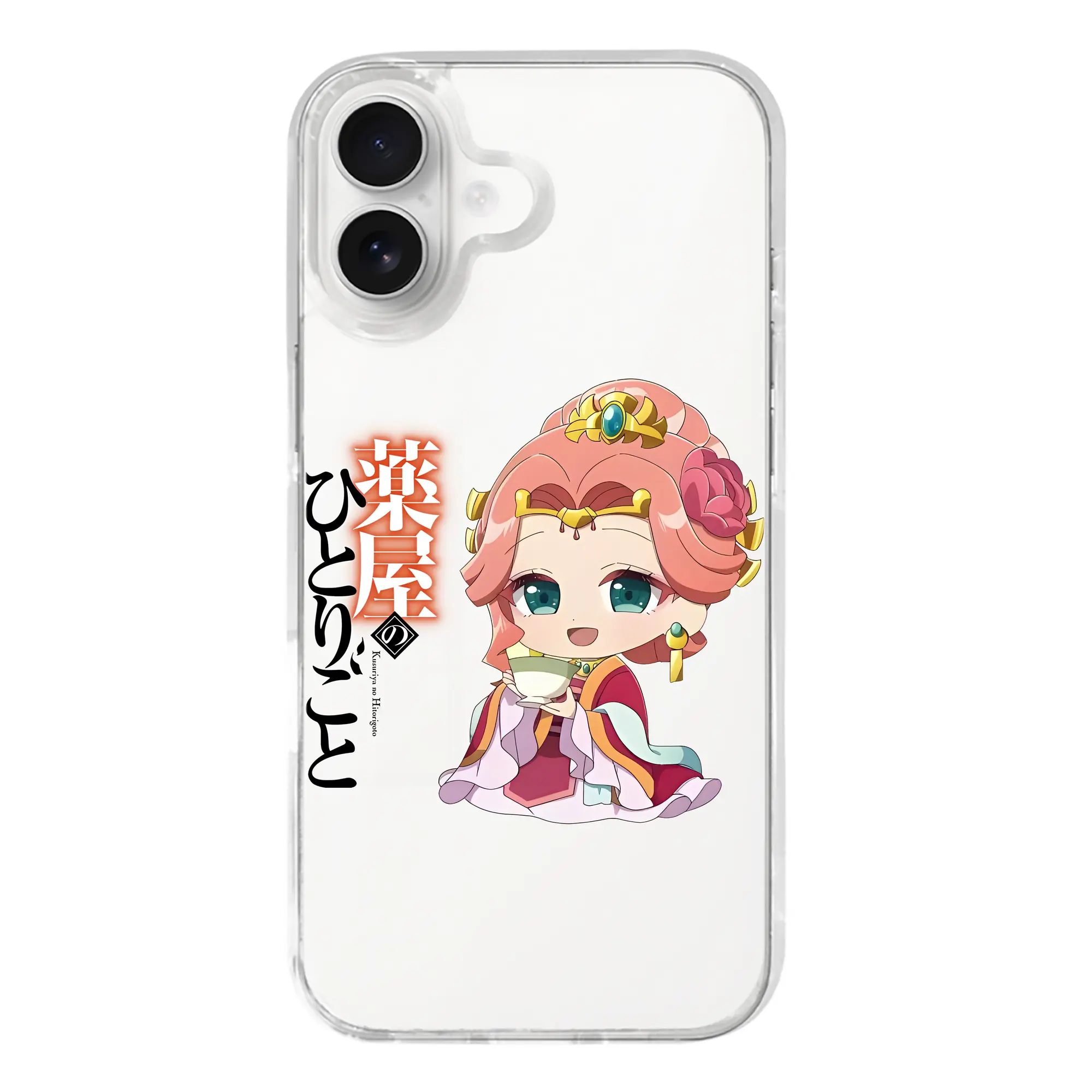 薬屋のひとりごと グッズ,玉葉妃 - iPhone 17シリーズ 透明スマホケース – 薄型・耐衝撃・精密フィット保護カバー